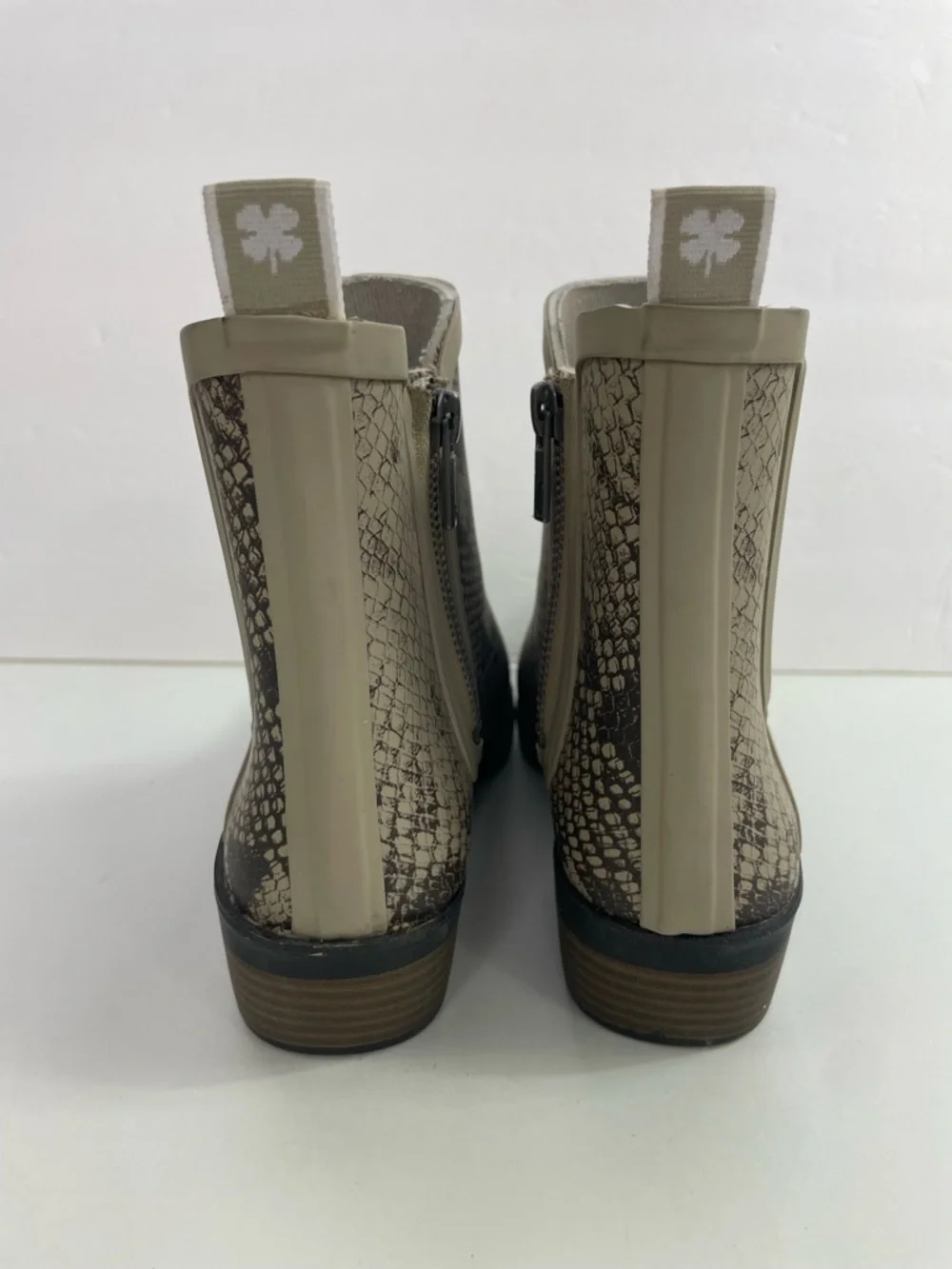 Lucky Brand Basel H2O Snake Print Chelsea Rain Boots‎
